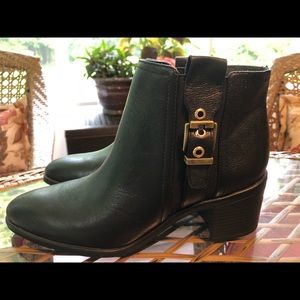 Franco Sarto Leather sz11 booties NEVER WORN